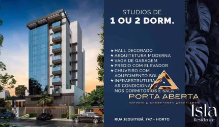 Apartamento Studio 02 quartos - Bairro Horto - CÓD 859