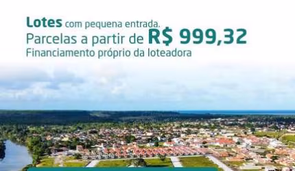 Lotes próximo a praia em PRADO - BA - COD 1002