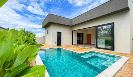 Casa com 3 dormitórios à venda, 280 m² por R$ 2.970.000,00 - Reserva Santa Luisa - Ribeirão Preto/SP