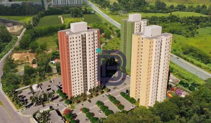Apartamento com 3 dormitórios à venda, 64 m² por R$ 400.369,05 - Jardim Carolina - Jundiaí/SP