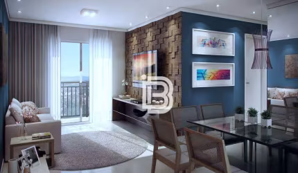 Apartamento com 3 dormitórios à venda, 71 m² por R$ 436.884,35 - Vila Santa Maria - Jundiaí/SP