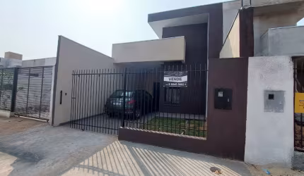 Casa em fase acabamento no Jardim Novo Centro