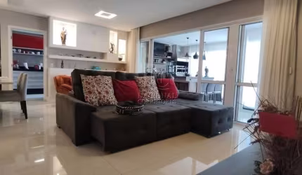Apartamento com 3 dormitórios para alugar, 150 m² por R$ 11.633,34/mês - Vila Gilda - Santo André/SP