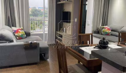 Apartamento com 2 dormitórios à venda, 49 m² por R$ 375.000,00 - Vila Príncipe de Gales - Santo André/SP