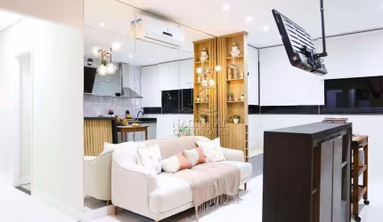 Apartamento com 3 dormitórios à venda, 63 m² por R$ 463.900,00 - Vila Curuçá - Santo André/SP