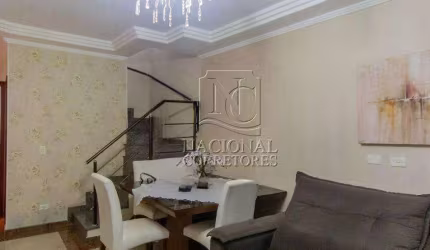 Sobrado com 2 dormitórios, 148 m² - venda por R$ 670.000,00 ou aluguel por R$ 5.225,00/mês - Vila Alzira - Santo André/SP