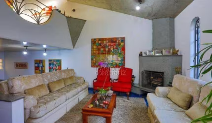 Sobrado com 4 dormitórios, 410 m² - venda por R$ 2.800.000,00 ou aluguel por R$ 15.700,00/mês - Vila Bastos - Santo André/SP