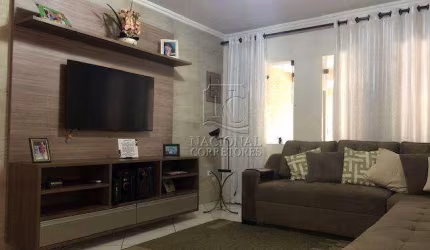 Sobrado com 4 dormitórios, 202 m² - venda por R$ 720.000,00 ou aluguel por R$ 5.150,00/mês - Jardim Santo Alberto - Santo André/SP