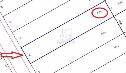 Terreno à venda, 500 m² (10x50) por R$ 1.300.000 - Santa Maria - Santo André/SP