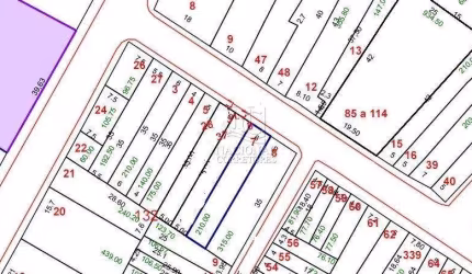 Terreno para alugar, 210 m² por R$ 3.393,00/mês - Centro - Santo André/SP