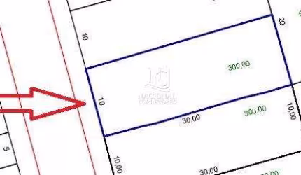 Terreno à venda, 300 m² por R$ 550.000,00 - Jardim Santo Alberto - Santo André/SP