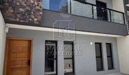 Sobrado à venda, 3 quartos, 1 suíte, 2 vagas, Vila Scarpelli - Santo André/SP