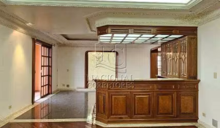 Apartamento para locação com 464m² , 4 Quartos , 4 Suítes, 5 banheiros, 4 vagas - Vila Bastos - Santo Andre - SP