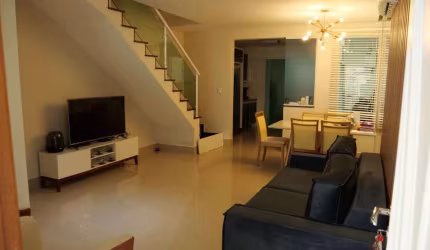 Sobrado para locação de alto padrão com 3 dormitórios sendo 1 suíte com closet Bairro Jardim - Santo André/SP