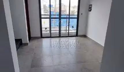 Sobrado novo 2 dormitórios sendo os 2 suítes para locação 121 m² - Vila Lucinda - Santo André/SP