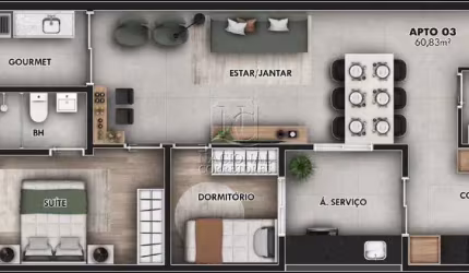 Cobertura Sem Condomínio à venda, 2 quartos, 1 suíte, 1 vaga, Jardim Bela Vista - Santo André/SP