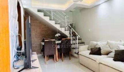 Sobrado à venda, 2 quartos, 1 suíte, 2 vagas, Jardim Santo Antônio - Santo André/SP