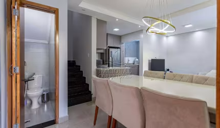 Lindo sobrado à venda na Vila Curuçá com cobertura gourmet e 2 suítes