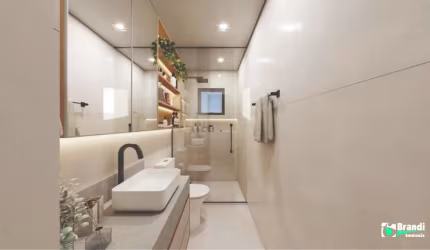 Ótimo apartamento com 2 dormitorios frente com 51,30m² sem vaga garagem