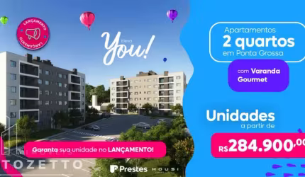 Apartamento 2 quartos-  Eleva You -Oficinas