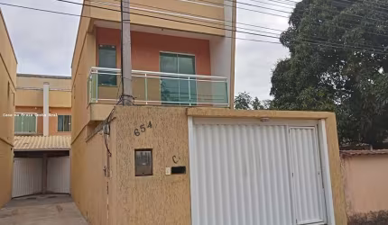 Casa para Venda em Rio das Ostras, Jardim Bela Vista, 2 dormitórios, 2 suítes, 1 banheiro, 1 vaga