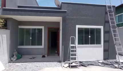 Casa para Venda em Rio das Ostras, Jardim Marilea, 2 dormitórios, 1 suíte, 1 banheiro, 1 vaga