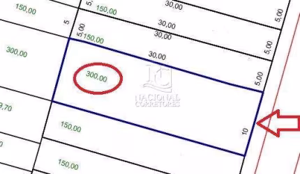 Terreno à venda, 300 m² por R$ 620.000,00 - Utinga - Santo André/SP