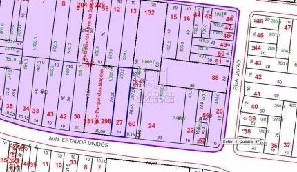 Terreno à venda, 500 m² por R$ 1.380.000,00 - Parque das Nações - Santo André/SP