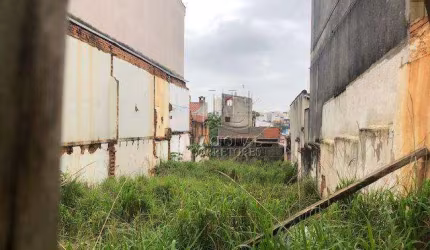 Terreno à venda, 222 m² por R$ 450.000,00 - Vila Francisco Matarazzo - Santo André/SP