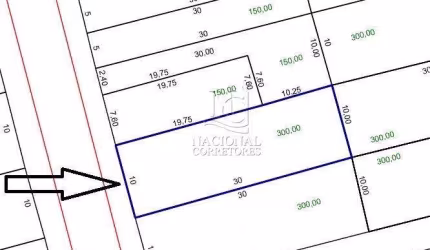 Terreno à venda, 300 m² por R$ 450.000,00 - Jardim Santo Alberto - Santo André/SP