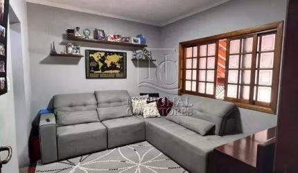 Sobrado com 2 dormitórios, 2 vagas e salão de festas à venda, 167 m² por R$ 580.000 - Parque Erasmo Assunção - Santo André/SP