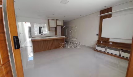 Sobrado com 3 dormitórios à venda, 140 m² por R$ 874.000,00 - Jardim Utinga - Santo André/SP