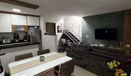 Sobrado com 2 dormitórios à venda, 143 m² por R$ 635.000,00 - Vila Bela Vista - Santo André/SP
