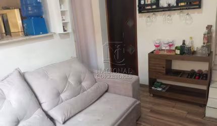 Sobrado com 2 dormitórios à venda, 131 m² por R$ 400.000,00 - Vila Linda - Santo André/SP