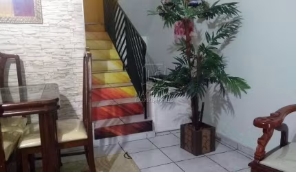 Sobrado com 3 dormitórios à venda, 120 m² por R$ 450.000,00 - Parque Novo Oratório - Santo André/SP