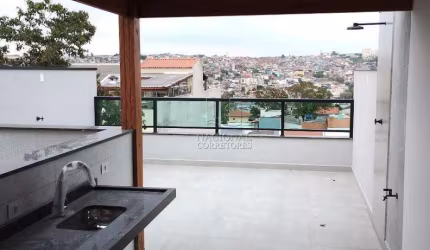 Apartamento Cobertura N°5 sem condomínio e COM ELEVADOR, 53,57 M2 de área útil no Jardim das Maravilhas em Santo André -SP.