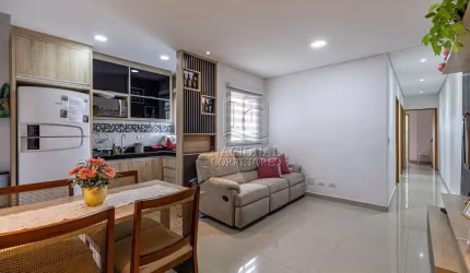 Cobertura com 3 dormitórios à venda, 64+64m², 2 vagas por R$ 630.000 - Utinga - Santo André/SP