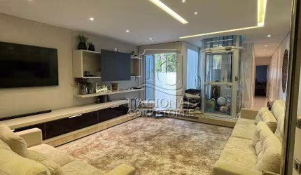 Cobertura com 3 dormitórios à venda, 220 m² - Campestre - Santo André/SP