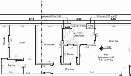 Cobertura com 2 dormitórios à venda, 112 m² por R$ 437.000,00 - Vila Humaitá - Santo André/SP