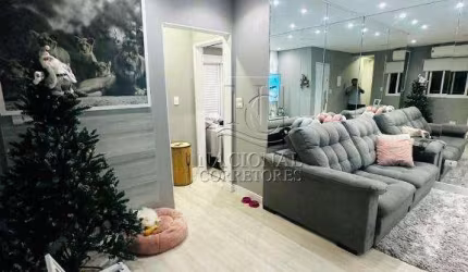 Cobertura com 2 dormitórios à venda, 86 m² - Vila Bela Vista - Santo André/SP