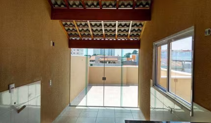 Cobertura à venda, 90 m² por R$ 420.000,00 - Vila Camilópolis - Santo André/SP