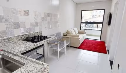 Apartamento com 2 dormitórios, 45 m² - venda por R$ 600.000,00 ou aluguel por R$ 4.600,000/mês - Vila Scarpelli - Santo André/SP
