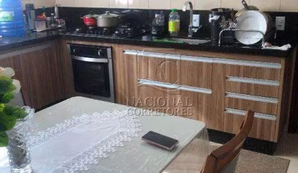 Sobrado com 3 dormitórios à venda, 100 m² por R$ 380.000,00 - Vila São Pedro - Santo André/SP