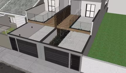 Sobrado à venda, 3 quartos, 2 suítes, 4 vagas, Jardim Santo Alberto - Santo André/SP