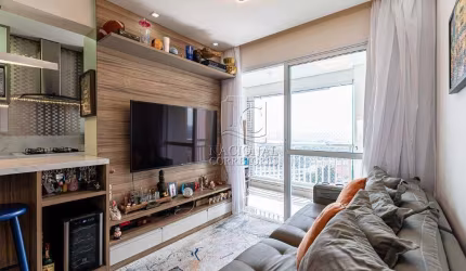 Apartamento à venda, 2 quartos, 1 suíte, 1 vaga, Vila Homero Thon - Santo André/SP