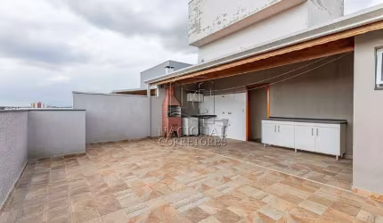 Cobertura com 2 dormitórios, 120 m² -para locação na Vila Camilópolis - Santo André/SP