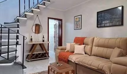 Sobrado com 2 dormitórios, 123 m² - venda ou locação - Vila Bastos - Santo André/SP