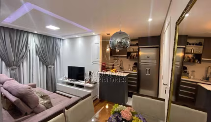 Apartamento com 2 dormitórios à venda, 54 m² - Vila Assunção - Santo André/SP