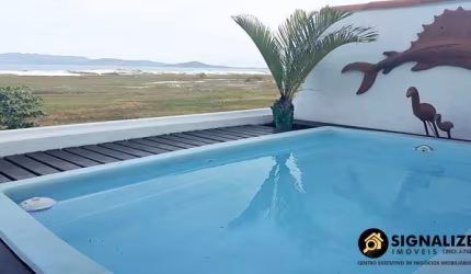 VENDA LINDA CASA TRIPLEX FRENTE A PRAIA NO BRAGA CABO FRIO