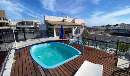 COBERTURA EXCEPCIONAL À VENDA NO CENTRO DE CABO FRIO/RJ